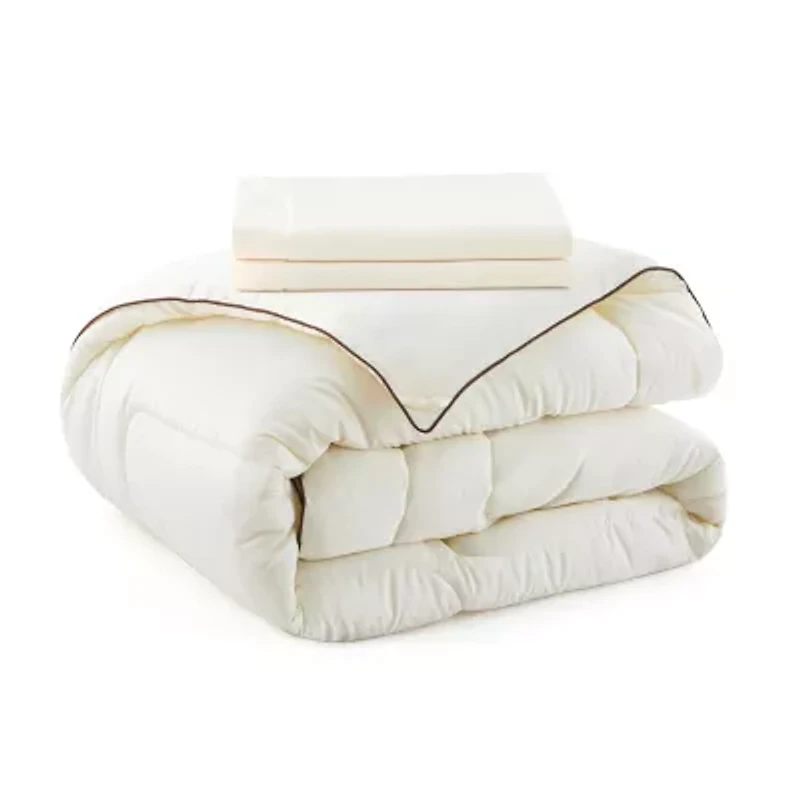 St. James Home All Season Satin Midweight Comforter Set