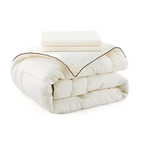 St. James Home All Season Satin Midweight Comforter Set