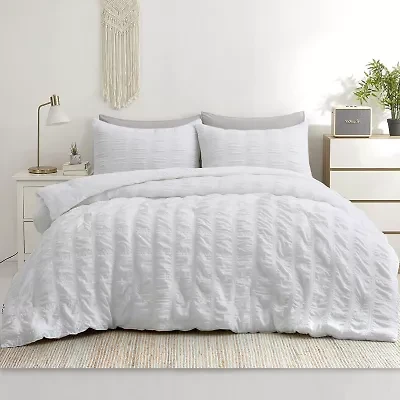 St. James Home All Season Bubble Ruched Midweight Comforter Set