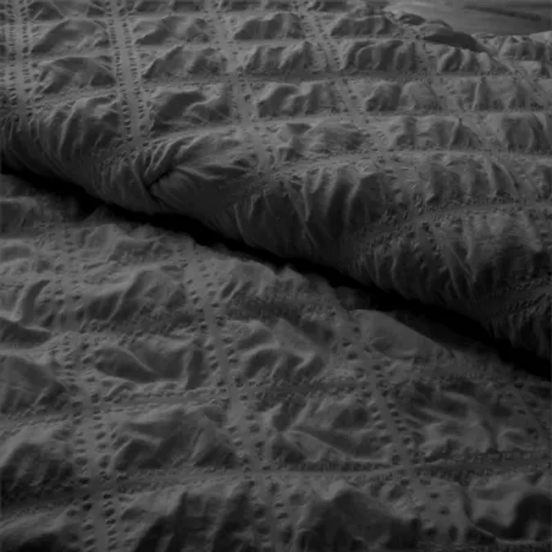 St. James Home All Season Bubble Ruched Midweight Comforter Set