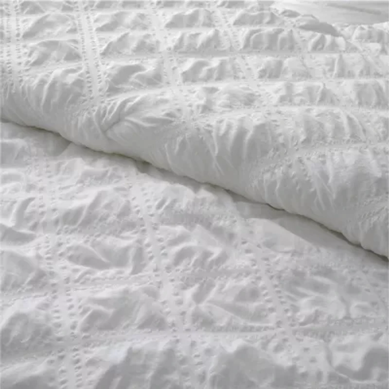 St. James Home All Season Bubble Ruched Midweight Comforter Set