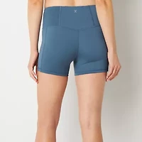 Xersion EverUltra Womens High Rise Shortie Short