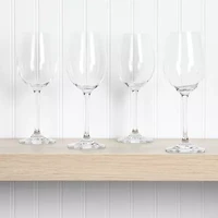 Martha Stewart Vivica 4-pc. White Wine Glasses