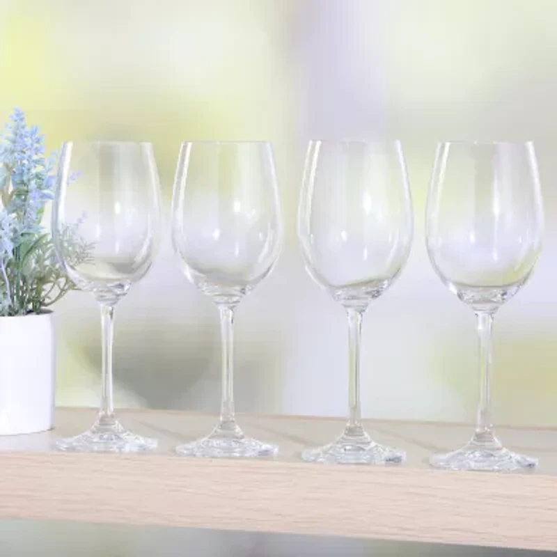 Martha Stewart Vivica 4-pc. White Wine Glasses