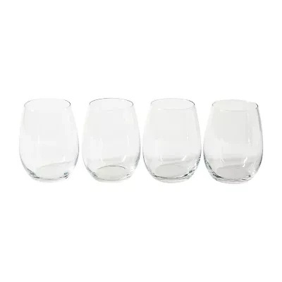 Martha Stewart Farrow 4-pc. Red Wine Glass