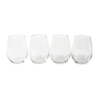 Martha Stewart Farrow 4-pc. Red Wine Glass