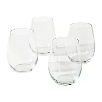 Martha Stewart Farrow 4-pc. Red Wine Glass