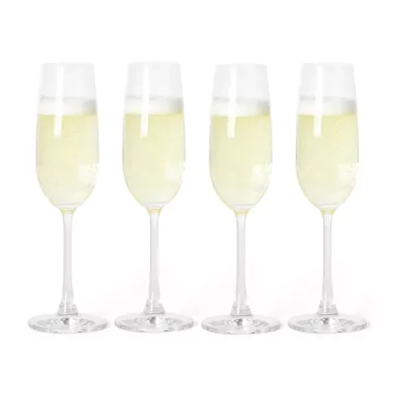Martha Stewart Vivica 4-pc. Champagne Flute