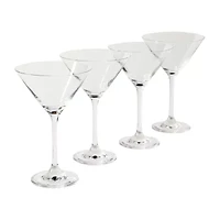 Martha Stewart 4-pc. Martini Glass