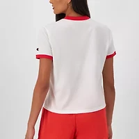 Champion Womens Crew Neck Short Sleeve Active T-Shirt