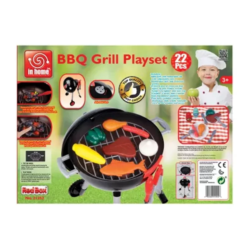 Red Box Light &  Sound Barbeque Grill Set