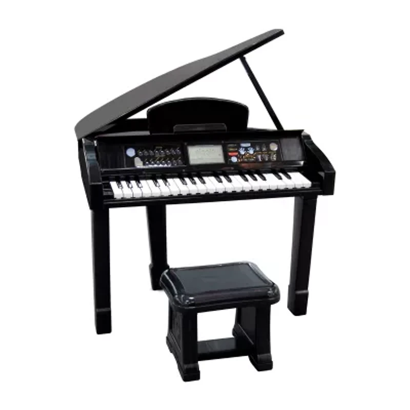 Red Box Toy Digital Piano With Stool Musical Instrument