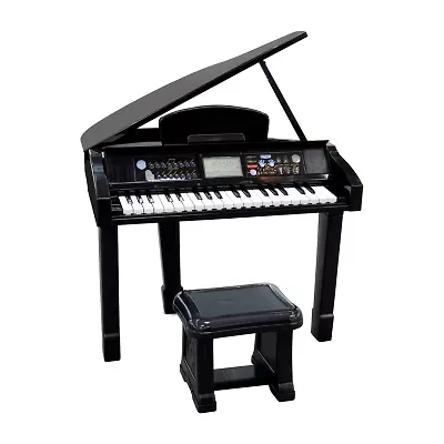 Red Box Toy Digital Piano With Stool Musical Instrument