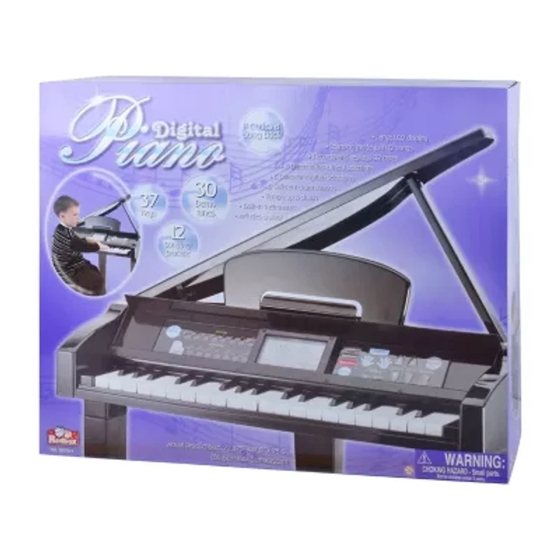 Red Box Toy Digital Piano With Stool Musical Instrument