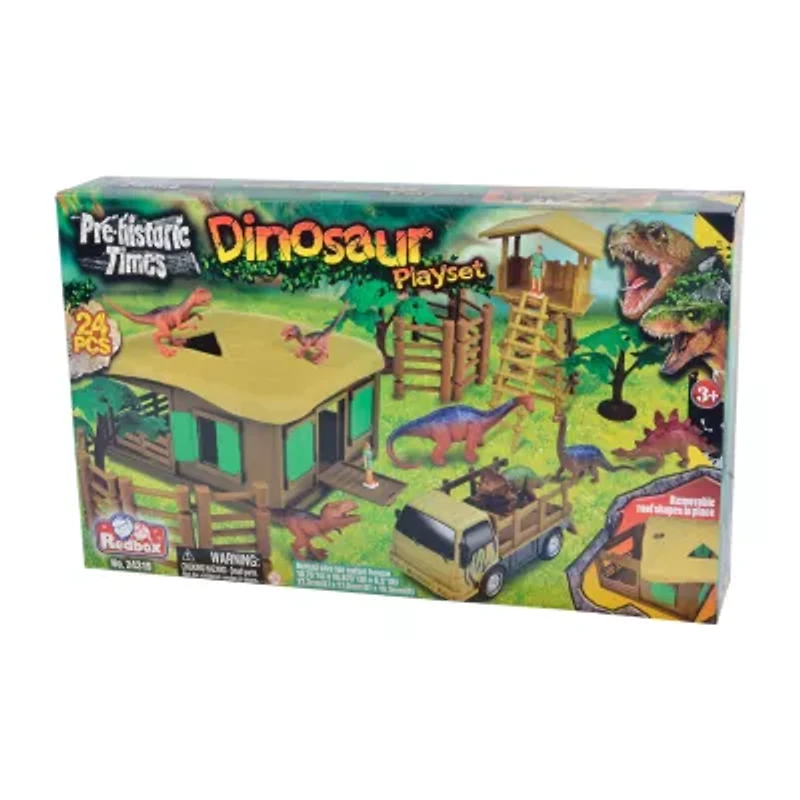 Red Box Dinosaur Figure 24-pc. Toy Playset