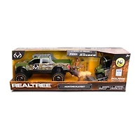 Realtree Hunting Playset Ford F250 With Elk 10-pc. Toy Playset