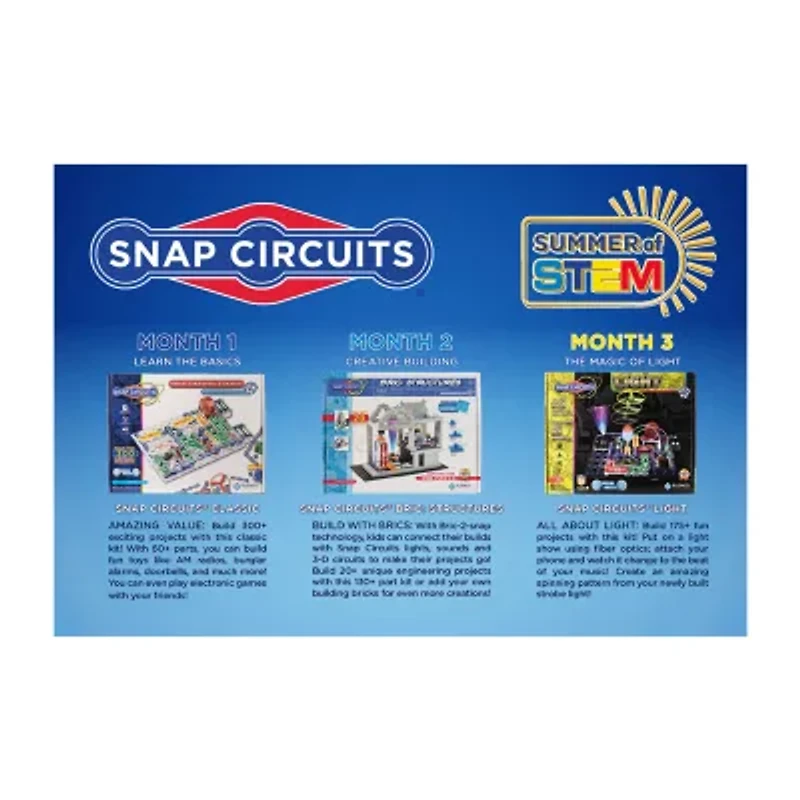 Snap Circuits Summer Of Stem Activity Electronic Learning