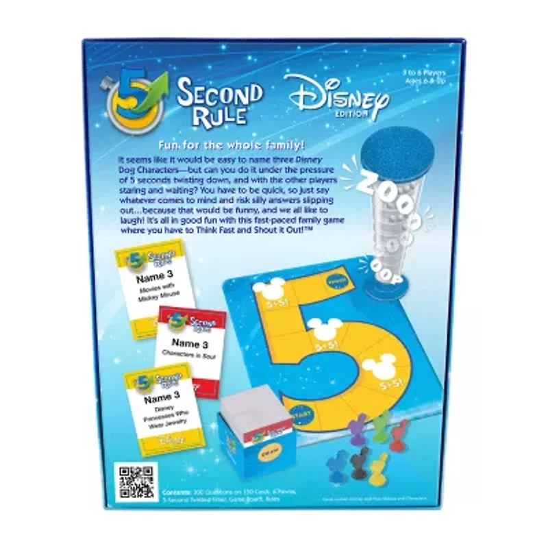Disney Collection 5 Second Rule Edition 159-pc. Card Game