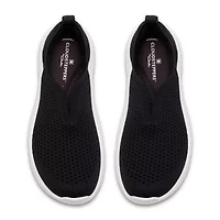 Clarks Solevana Knit Cloudsteppers Womens Round Slip-On Shoe