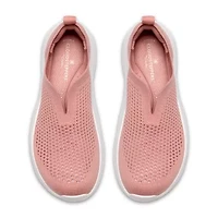 Clarks Solevana Knit Cloudsteppers Womens Round Slip-On Shoe