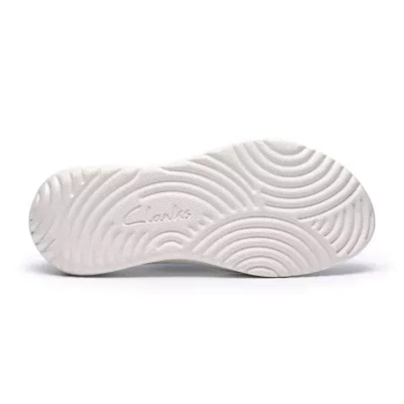 Clarks Solevana Knit Cloudsteppers Womens Round Slip-On Shoe