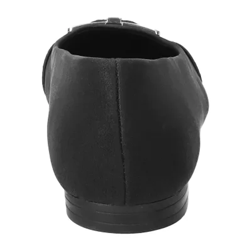 Easy Street Keely Womens Square Closed Toe Slip-On Shoe