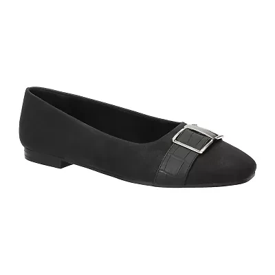 Easy Street Keely Womens Square Closed Toe Slip-On Shoe