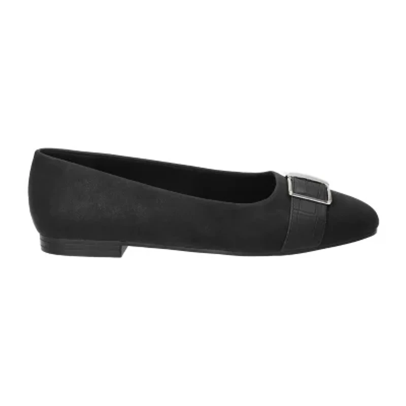 Easy Street Keely Womens Square Closed Toe Slip-On Shoe