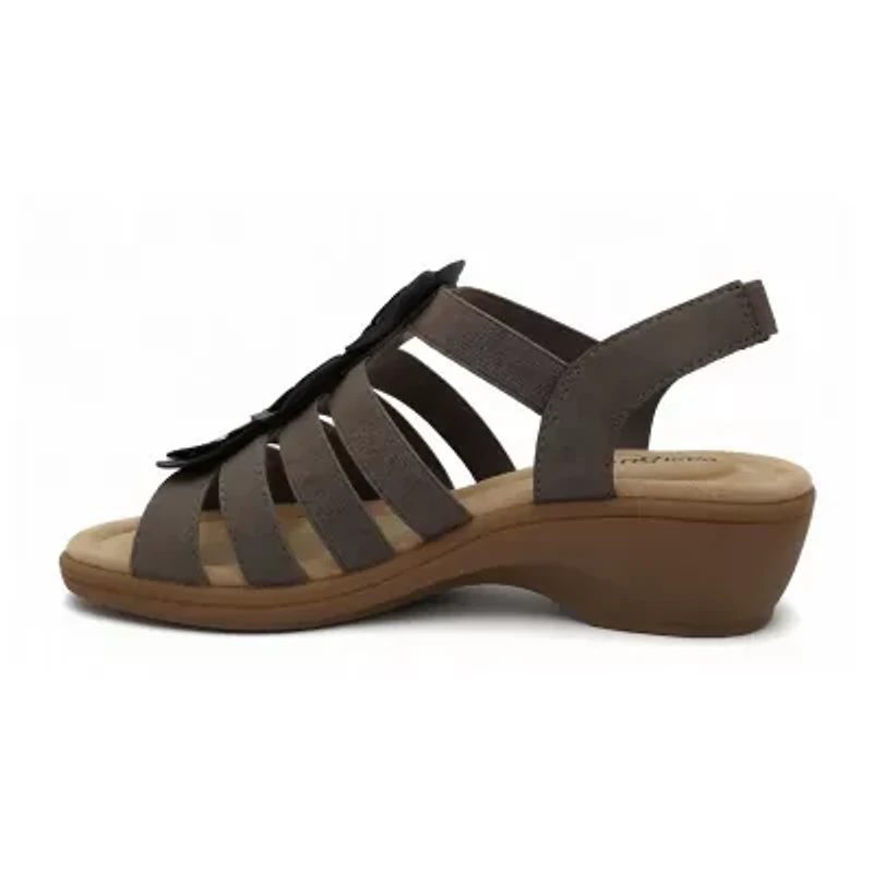 east 5th Womens Strap Sandals Wide Width