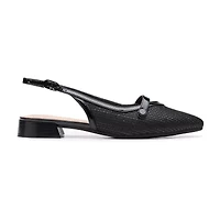 Clarks Natalyn Womens Pointed Closed Toe Ballet Flats
