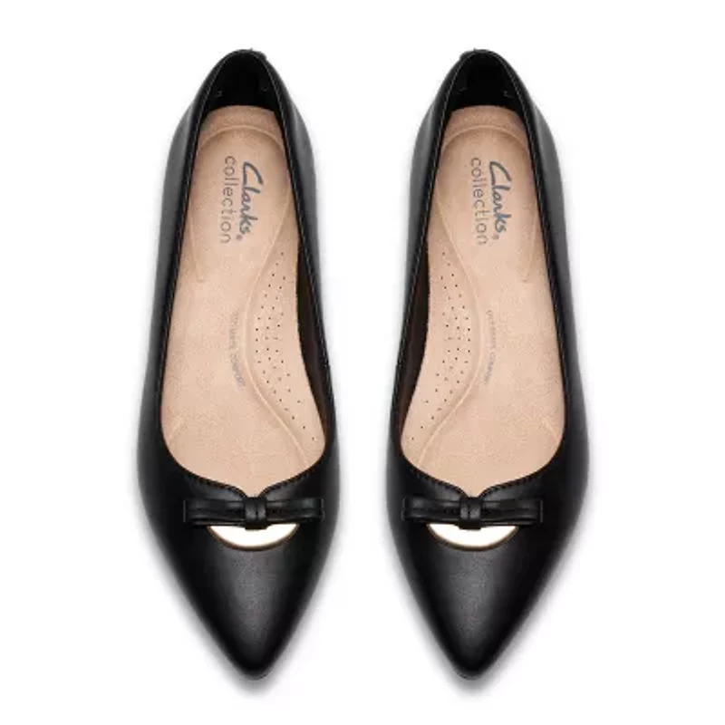 Clarks Natalyn Womens Pointed Ballet Flats