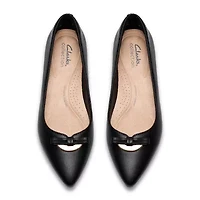 Clarks Natalyn Womens Pointed Ballet Flats