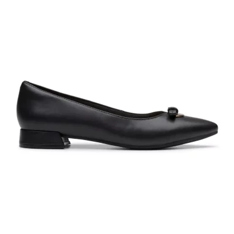 Clarks Natalyn Womens Pointed Ballet Flats
