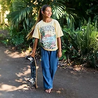 Roxy Big Kid Girls Wide Leg Cargo Pant