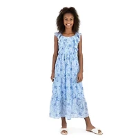 Speechless Big Kid Girls Sleeveless Floral Maxi Dress