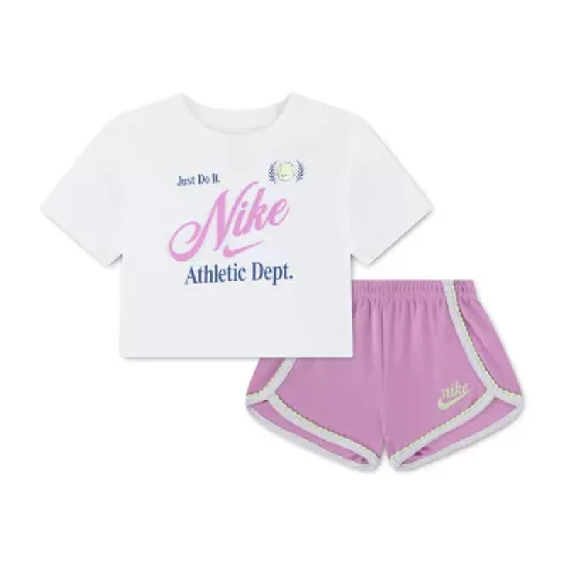 Nike Toddler Girls 2-pc. Short Set