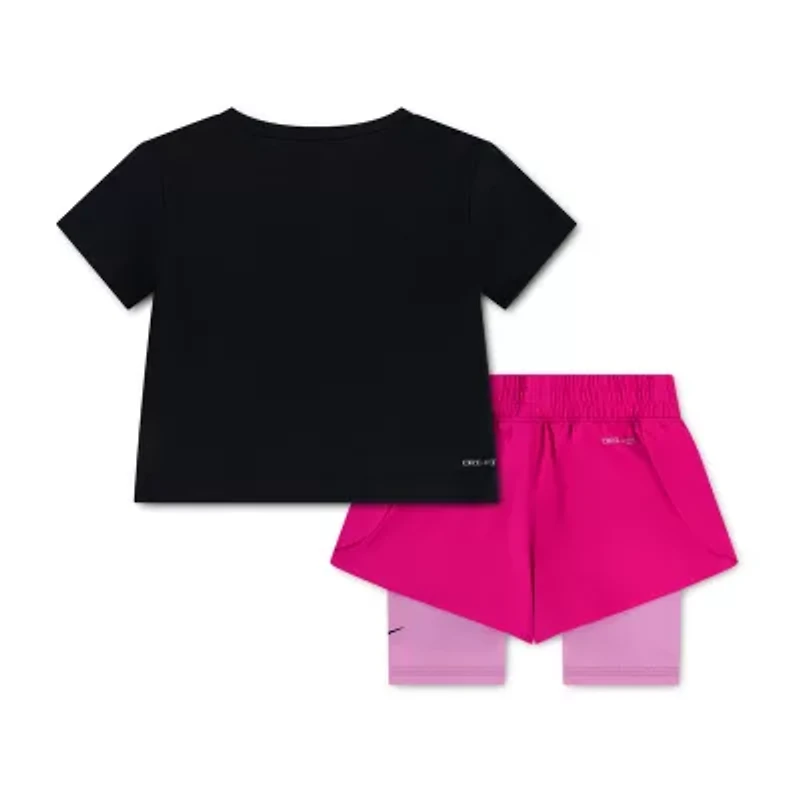 Nike Toddler Girls 2-pc. Short Set