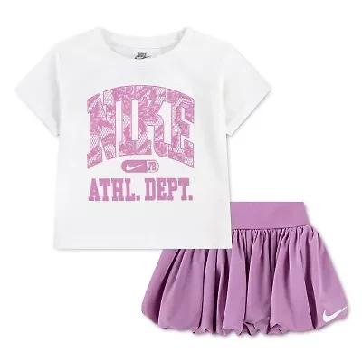 Nike Toddler Girls 2-pc. Skirt Set