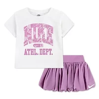 Nike Toddler Girls 2-pc. Skirt Set