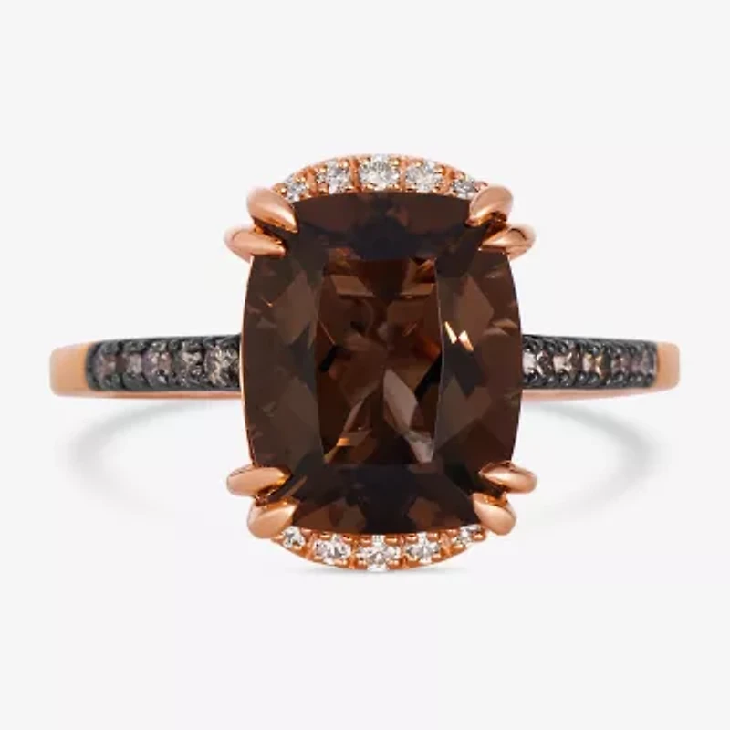 Le Vian® Ring featuring Grape Amethyst™ Chocolate Diamonds® Nude Diamonds™ set in 14K Strawberry Gold®