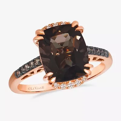 Le Vian® Ring featuring Grape Amethyst™ Chocolate Diamonds® Nude Diamonds™ set in 14K Strawberry Gold®