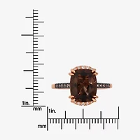 Le Vian® Ring featuring Grape Amethyst™ Chocolate Diamonds® Nude Diamonds™ set in 14K Strawberry Gold®