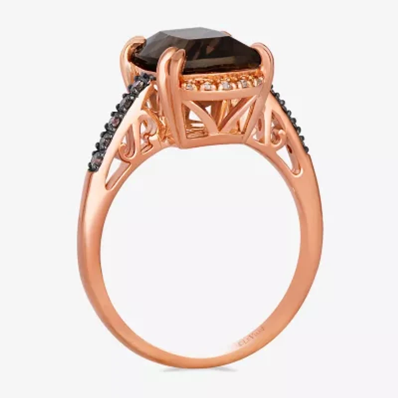 Le Vian® Ring featuring Grape Amethyst™ Chocolate Diamonds® Nude Diamonds™ set in 14K Strawberry Gold®