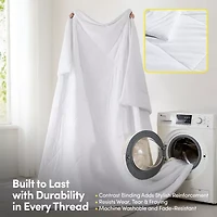 Sweet Home Collection Cooling Oversized All-Season Reversible Single Wrinkle Resistant Comforter