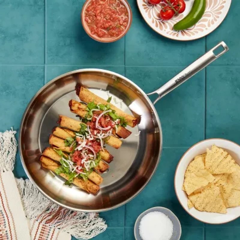 Jenny Martinez Stainless Steel 12" Frying Pan