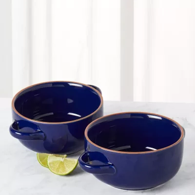 Jenny Martinez 2-pc. Stoneware Soup Bowl