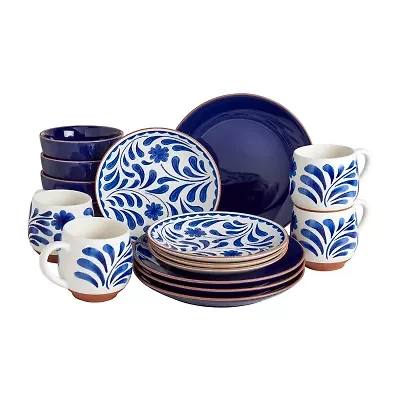 Jenny Martinez 16-pc. Stoneware Dinnerware Set