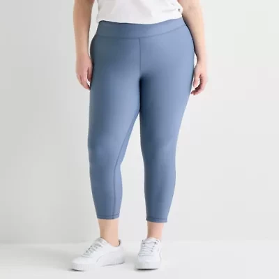 Xersion EverContour+ Womens High Rise 23" Plus Cropped Legging