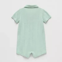 Okie Dokie Baby Boys Short Sleeve Romper