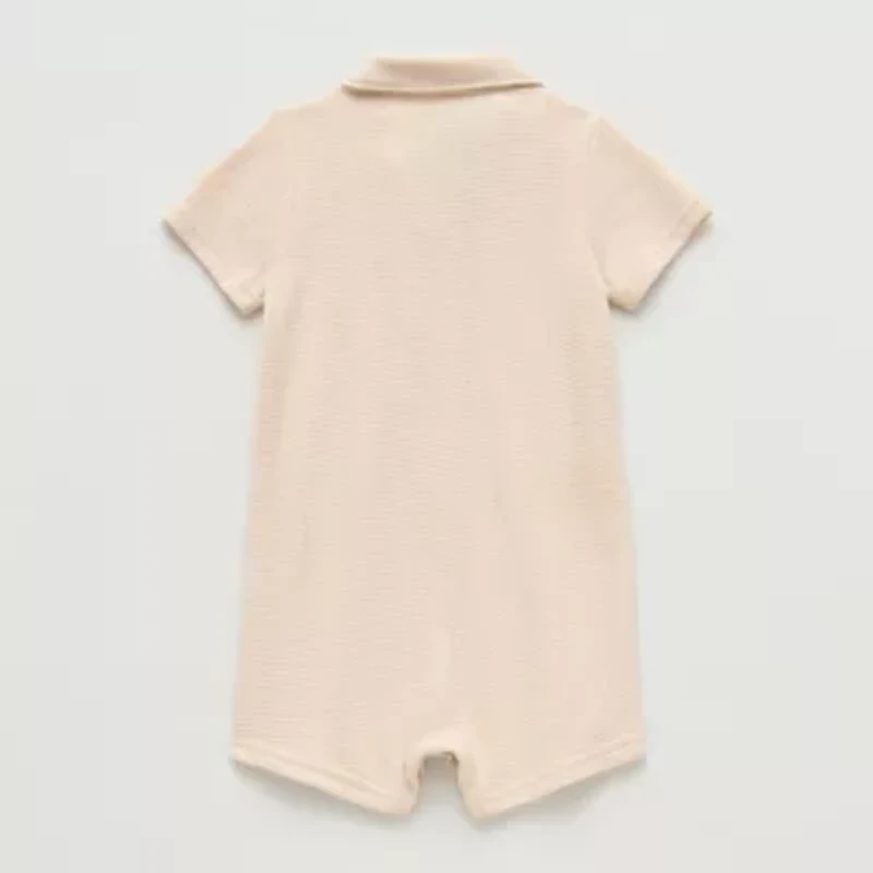 Okie Dokie Baby Boys Short Sleeve Romper